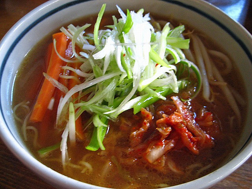 味噌キムチ麺