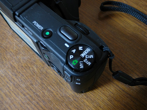 RICOH GX200 モードダイアル