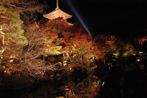 清水寺ライトアップ