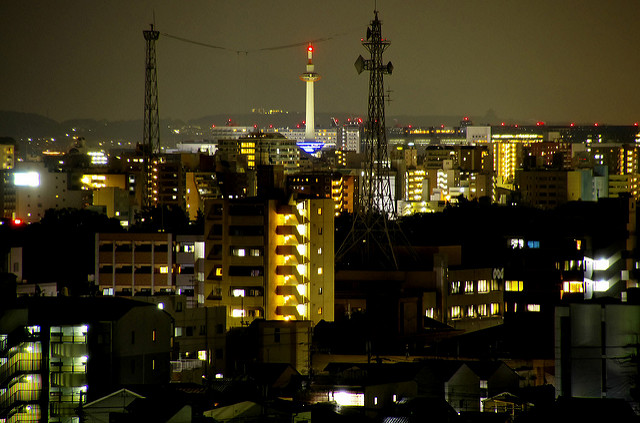 我が家の夜景